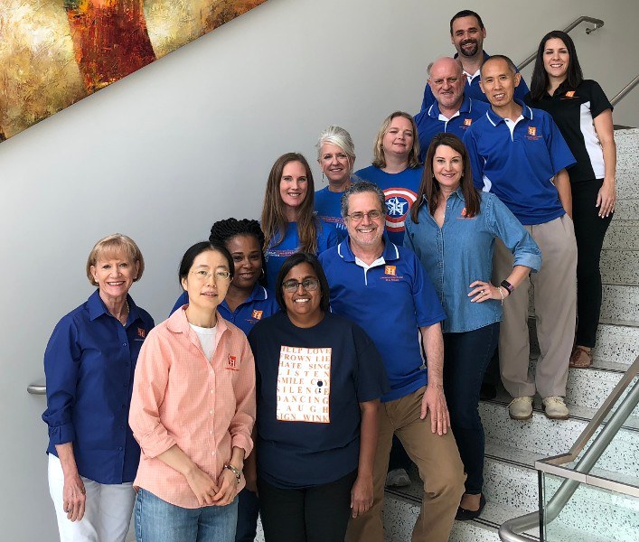 Sam Houston State University Department of Communication Studies Photo from 2018