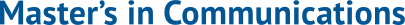 MastersinCommunications.com logo